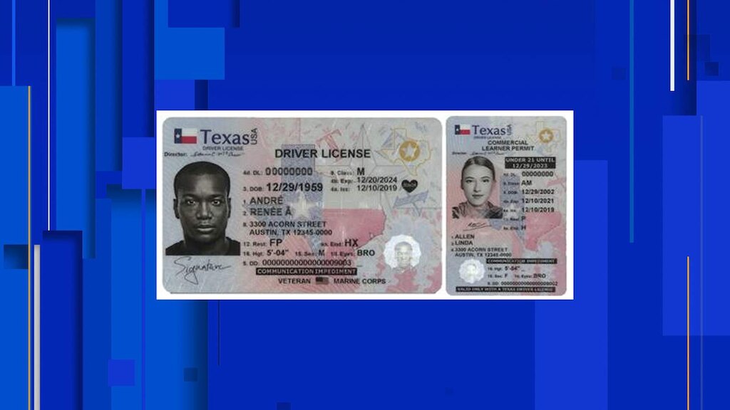 new drivers license in texas